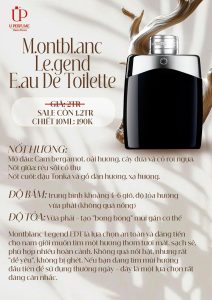 Nước Hoa Nam MontBlanc Legend EDT
