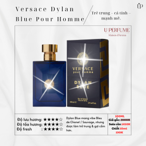 Nước Hoa Nam Versace Dylan Blue Pour Homme