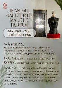 Nước Hoa Nam Jean Paul Gaultier Le Male Le Parfum 125ml