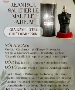 Nước Hoa Nam Jean Paul Gaultier Le Male Le Parfum 125ml