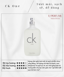 Nước hoa Unisex Calvin Klein CK One EDT