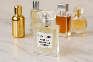 Hình ảnh lọ nước hoa Uperfume chính hãng tại Đà Nẵng – thiết kế sang trọng, tinh tế, phù hợp cho phái đẹp và phái mạnh