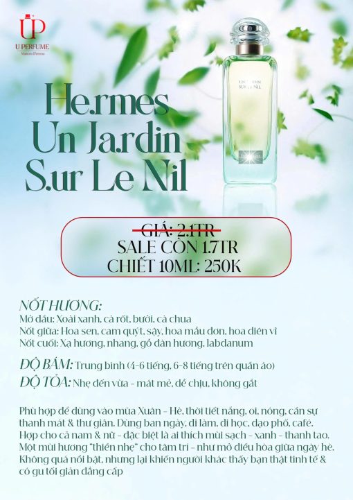 Hermes Un Jardin Sur Le Nil 100ml