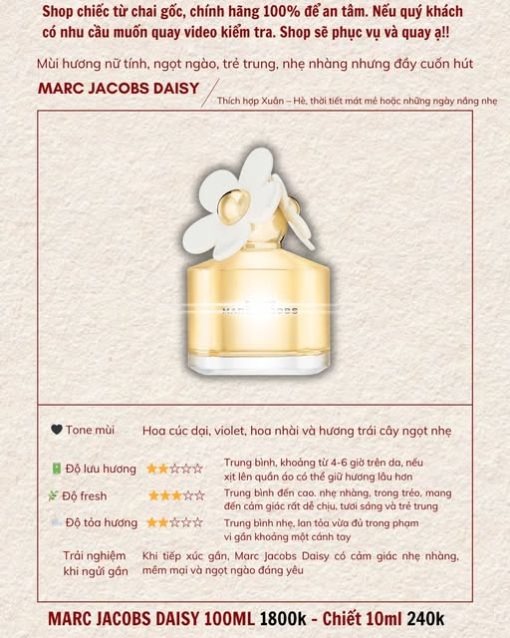 Marc Jacobs Daisy 100ml