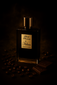 Chai nước hoa unisex Kilian Black Phantom Memento Mori chính hãng, thiết kế sang trọng màu đen huyền bí, hương thơm ngọt ngào của socola, cà phê và rượu rum