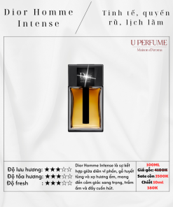 Nước Hoa Nam Christian Dior Homme Intense