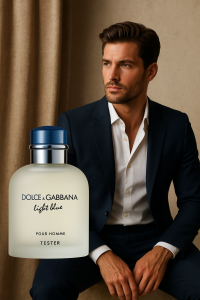 Nước hoa nam Dolce & Gabbana D&G Light Blue Pour Homme Tester 125ml - hương thơm tươi mát, nam tính, chính hãng tại Uperfume