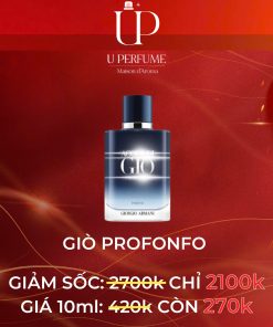 Nước Hoa Nam Giorgio Armani Acqua Di Giò Profondo 75ml