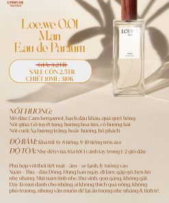 Nước Hoa Nam Loewe 001 Man EDP