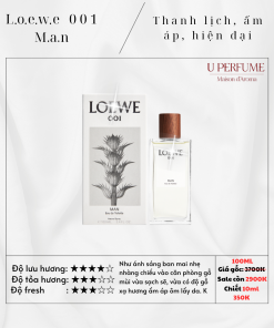 Nước Hoa Nam Loewe 001 Man EDP