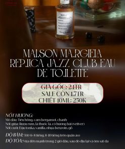 Nước Hoa Nam Maison Margiela Replica Jazz Club