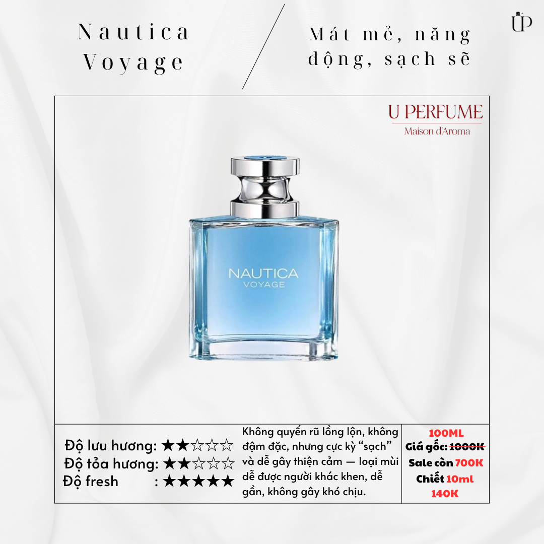 Nước Hoa Nam Nautica Voyage EDT