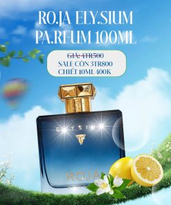 Nước Hoa Nam Roja Elysium Pour Homme Parfum Cologne