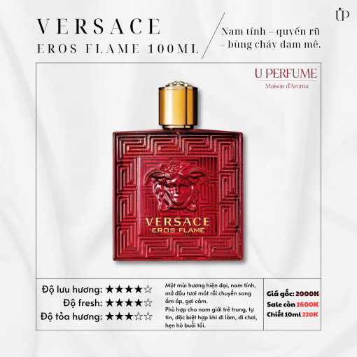 Nước Hoa Nam Versace Eros Flame