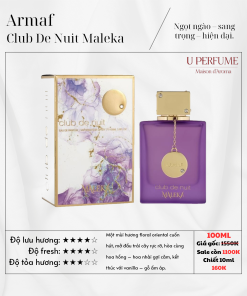 Nước Hoa Nữ Armaf Club De Nuit Maleka EDP
