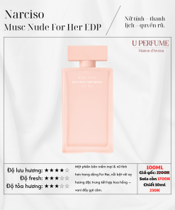 Nước Hoa Nữ Narciso Rodriguez Musc Nude For Her EDP