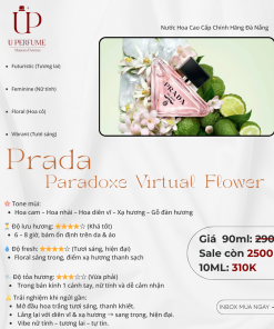 Nước Hoa Nữ Prada Paradoxe Virtual Flower EDP 90ml