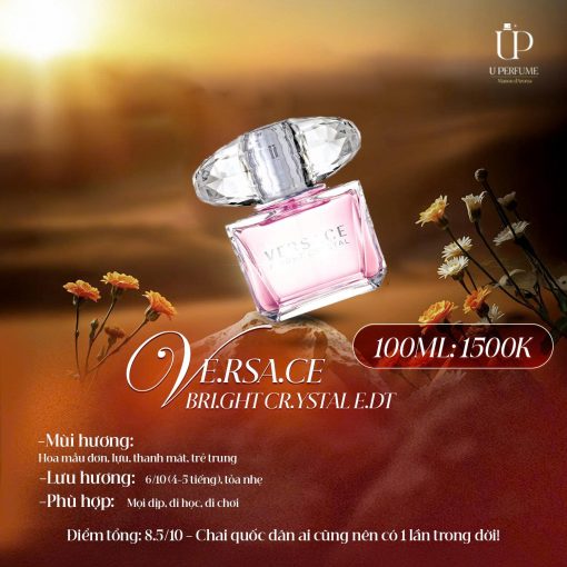 Nước Hoa Nữ Versace Bright Crystal