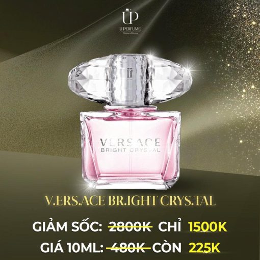 Nước Hoa Nữ Versace Bright Crystal 90ml