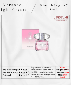 Nước Hoa Nữ Versace Bright Crystal Chính Hãng