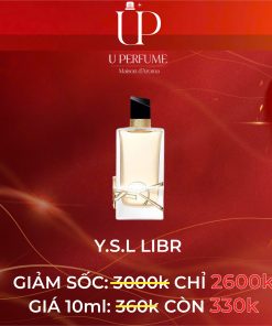 Mua Nước hoa nữ Yves Saint Laurent YSL Libre EDP 90ml chính hãng tại UPerfume Đà Nẵng – nước hoa nữ cao cấp, lưu hương bền lâu 7–10h. Giao nhanh freeship toàn quốc, cam kết Authentic, hỗ trợ đổi trả.