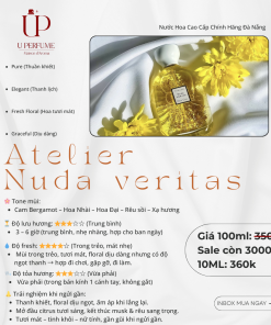 Nước Hoa Unisex Atelier Des Ors Nuda Veritas 100ml