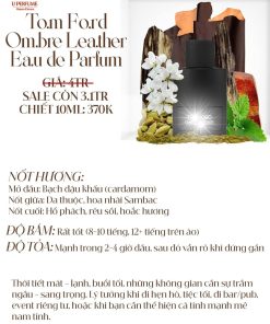 Nước Hoa Unisex Tom Ford Ombré Leather
