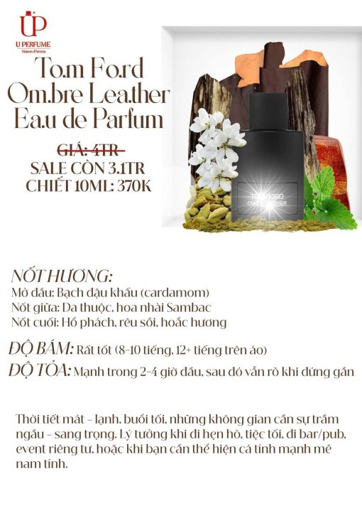 Nước Hoa Unisex Tom Ford Ombré Leather