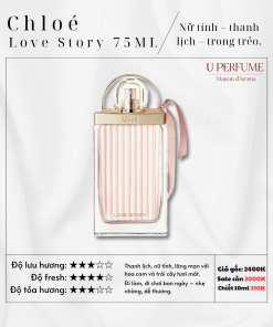 Nước Hoa Nữ Chloe Love Story EDP