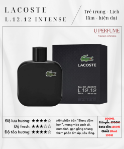 Nước Hoa Nam Lacoste Eau de Lacoste L.12.12 Noir Intense