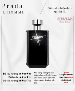 Nước Hoa Nam Prada L’Homme Intense