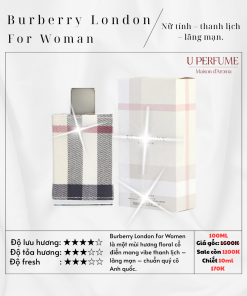 Nước Hoa Nữ Burberry London For Women