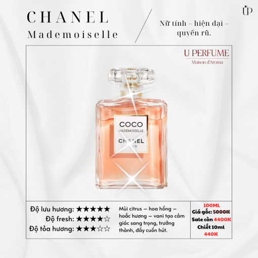 Nước Hoa Nữ Chanel Coco Mademoiselle Intense 100ML