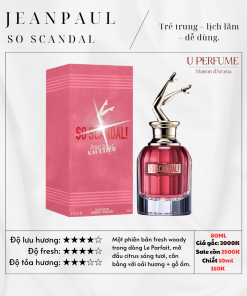 Nước Hoa Nữ Jean Paul Gaultier So Scandal 80ML