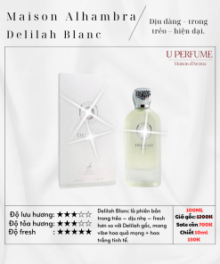 Nước Hoa Nữ Maison Alhambra Delilah Blanc EDP