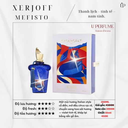 Nước Hoa Unisex Xerjoff Mefisto
