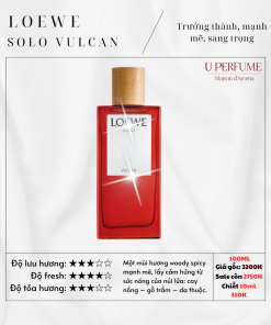 Nước hoa nam Loewe Solo Vulcan EDP 100ML Chính Hãng