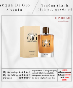 Nước Hoa Nam Giorgio Armani Acqua Di Giò Absolu