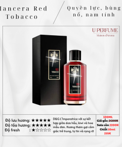 Nước Hoa Nam Mancera Red Tobacco EDP
