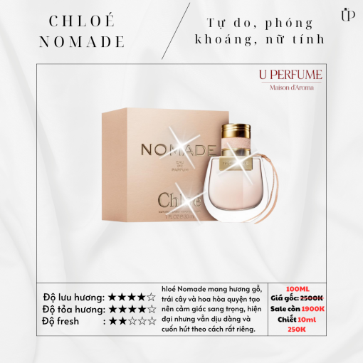 Nước Hoa Nữ Chloe Nomade