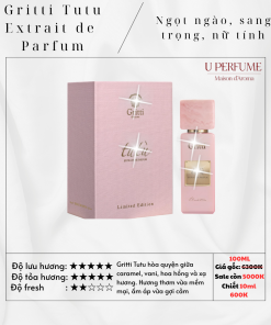 Nước Hoa Nữ Gritti TuTù Extrait De Parfum