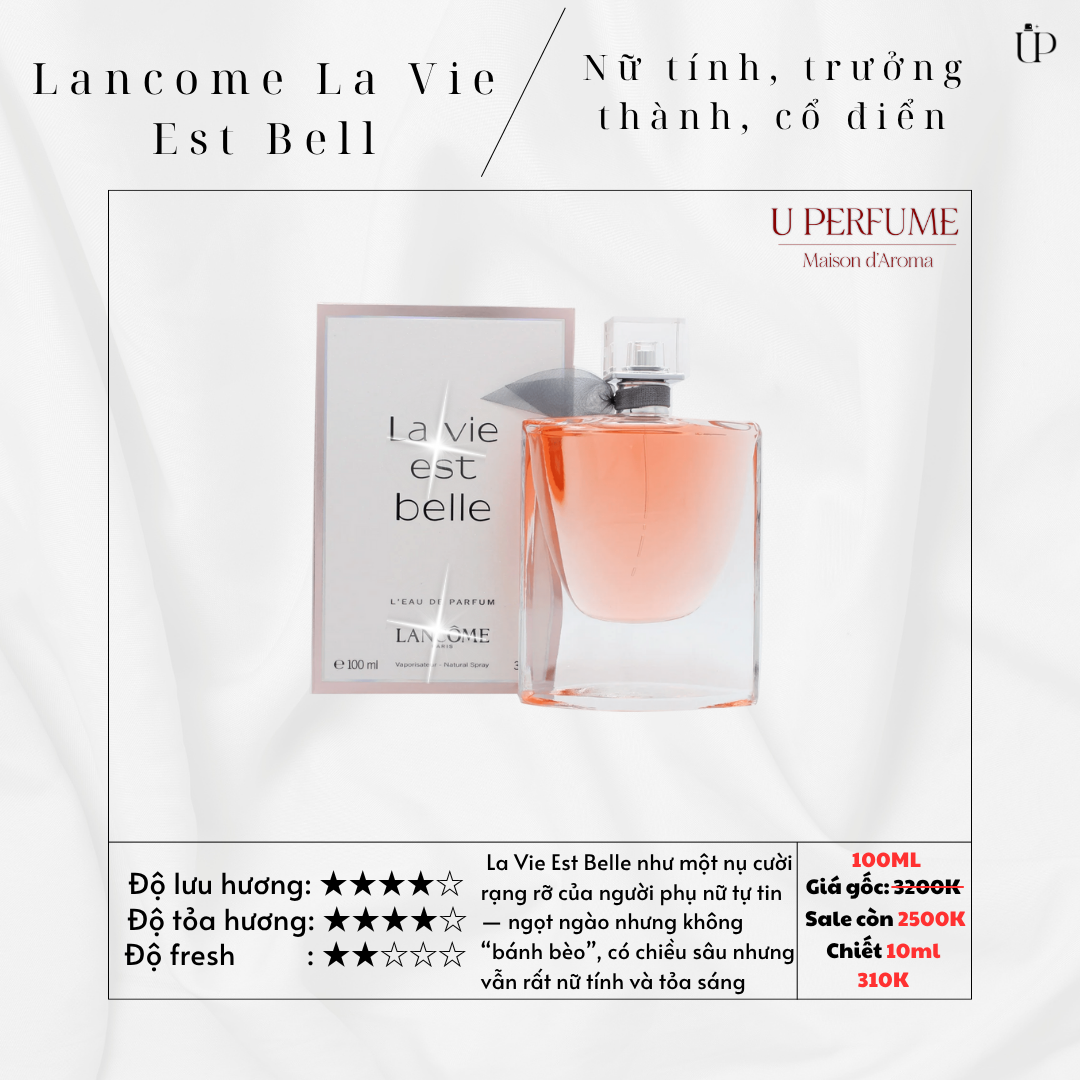 Nước Hoa Nữ Lancome La Vie Est Belle
