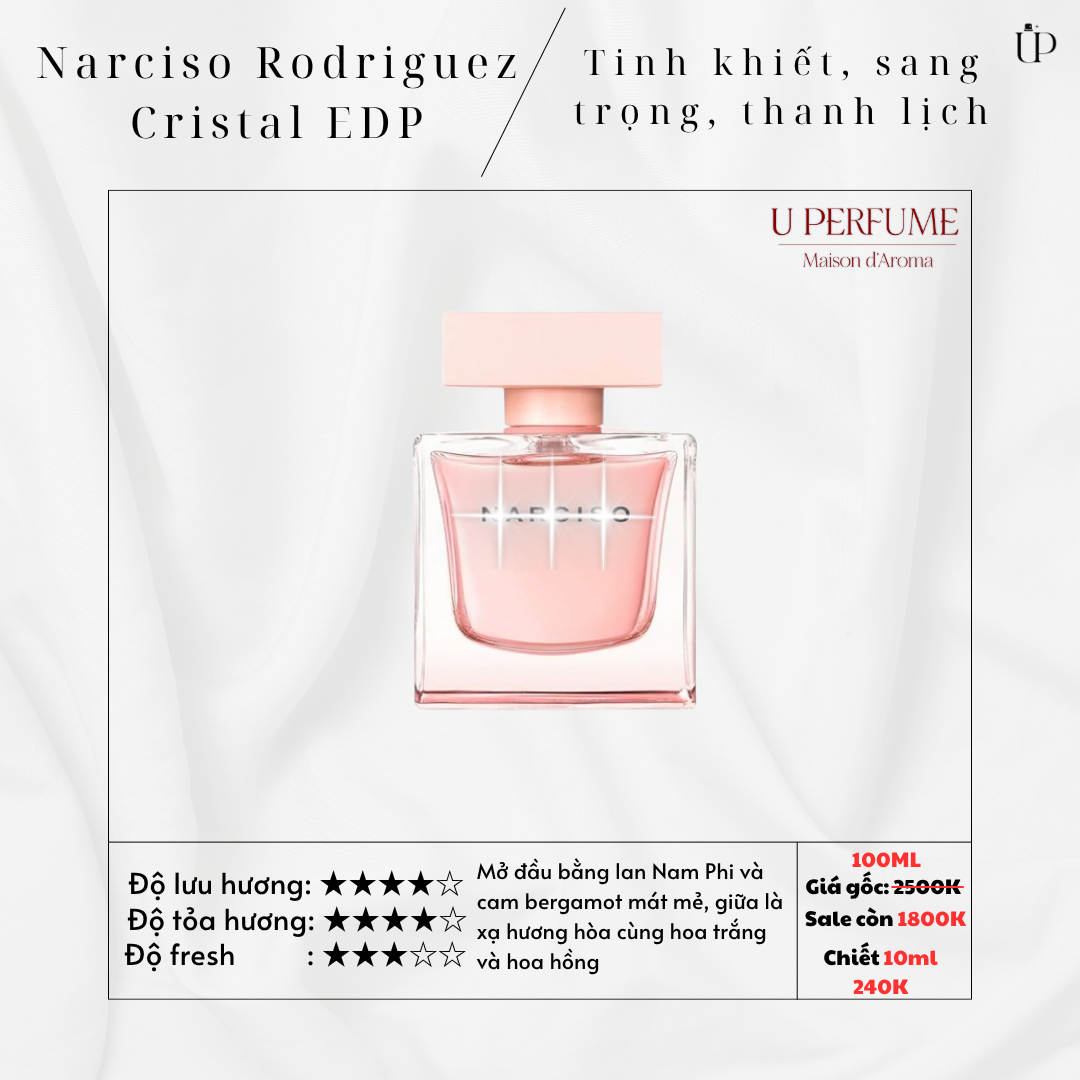 Nước Hoa Nữ Narciso Rodriguez Cristal EDP