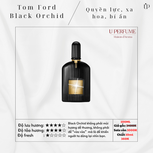 Nước Hoa Nữ Tom Ford Black Orchid EDP