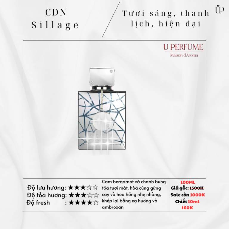 Nước Hoa Unisex Armaf Club De Nuit Sillage