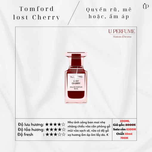 Nước Hoa Unisex Tom Ford Lost Cherry EDP