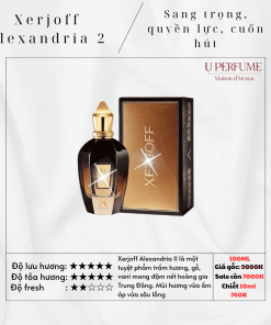 Nước Hoa Unisex Xerjoff Alexandria II