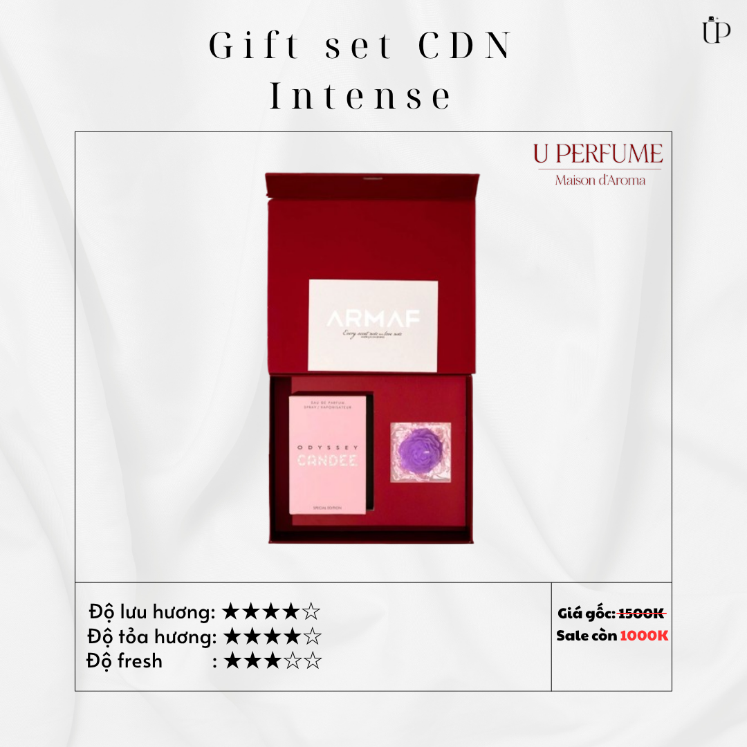 Set Nước Hoa Nữ Armaf Twinkle Box Armaf Odyssey Candee EDP 3 Món