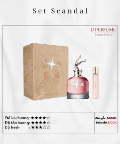 Set Nước Hoa Nữ Jean Paul Gaultier Scandal Gift Set EDP (80ml + 20ml)