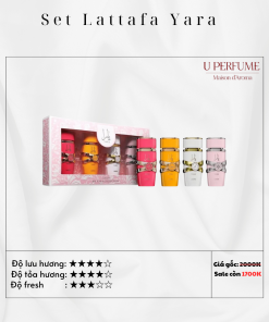 Set Nước Hoa Nữ Lattafa My Yara Collection EDP